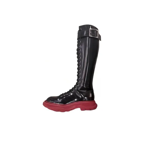 Alexander McQueen Мартинсы Черные Женские