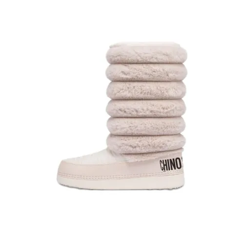 LOVE MOSCHINO Высокие сноубутсы для женщин цвет розовый