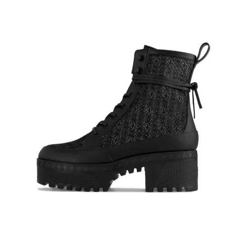 LOUIS VUITTON Laureate Короткий Мартин Boot 5 см Женские Черный