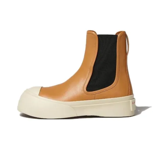 MARNI Короткий Челси Женские Желтый Черный