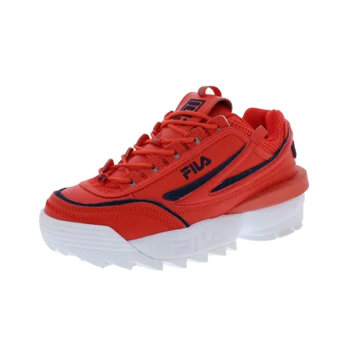 FILA Disruptor 2 Low Топ Повседневные Беговые Кроссовки Женские Красные