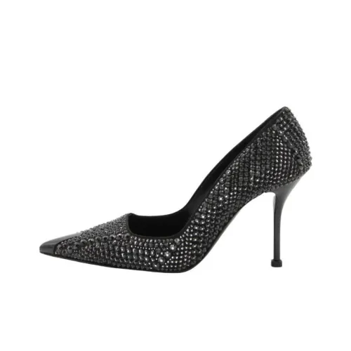 Alexander McQueen Панк Высокие каблуки Черные Женские