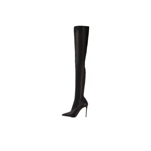 Le Silla Over The Knee Boots 10 см Женские Черные