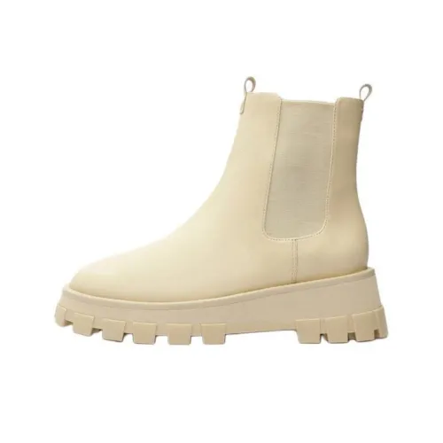 Schutz Tratorada Короткий Челси 5 см Женские Бежевый