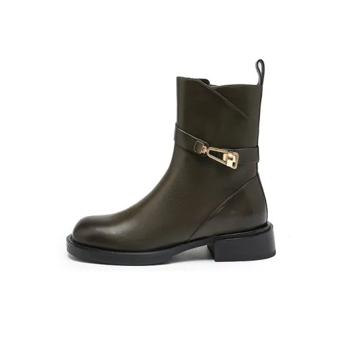 CERRUTI 1881 Ботильоны Темно-чернильно-зеленый Женские