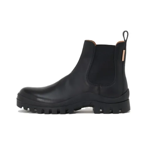 Hender Scheme Side Gore Короткий Челси Унисекс Черный