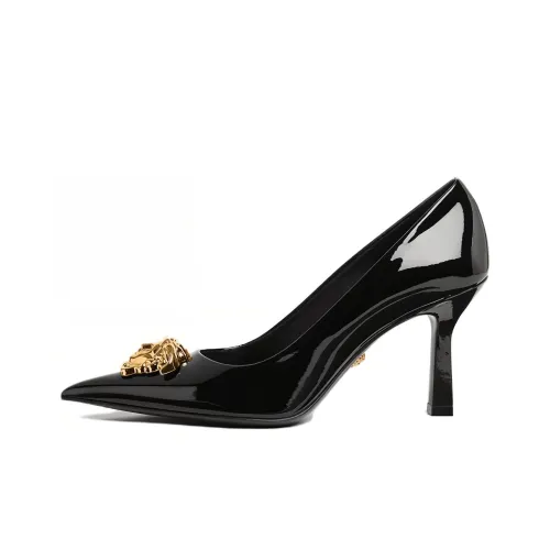 VERSACE Высокие каблуки Черные Женские
