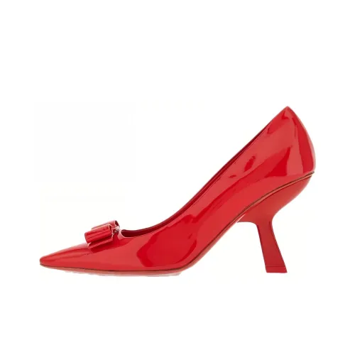 Ferragamo Высокие каблуки Огненно-красный Женские