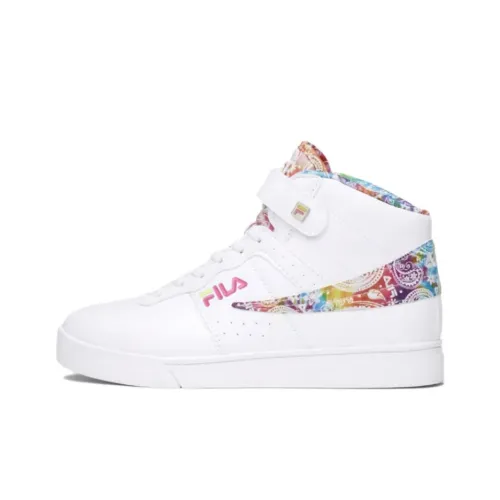 FILA Vulc 13 MID Топ Скейтборд Кроссовки Женские Белые