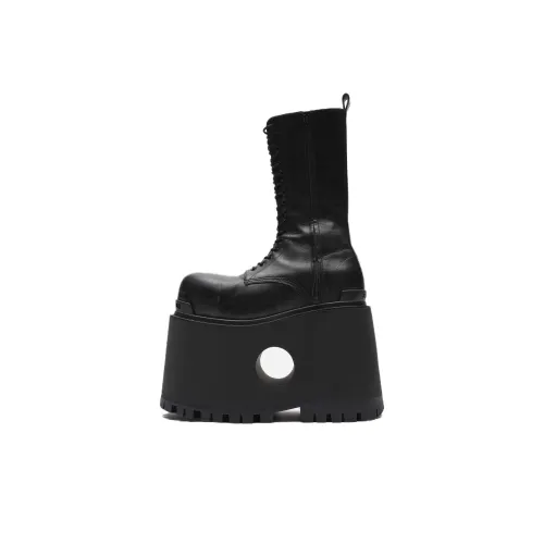 Balenciaga Мартинсы Черные Женские