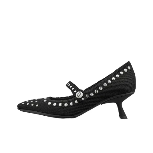 DIOR D CLASH Узкий каблук Высокие каблуки Женские Черный