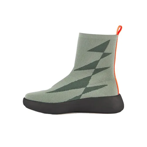 UNITED NUDE BO Sock Ботильоны 3 см Женские Зеленый