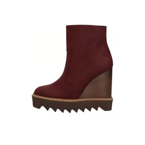STELLA MCCARTNEY Ботильоны Красные Женские