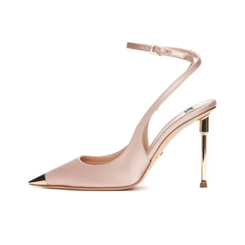 Elisabetta Franchi Высокие каблуки Розово-золотой Женские