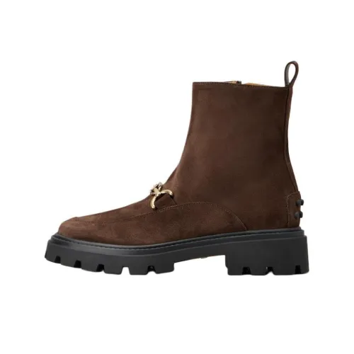 TOD'S Ботильоны Женские Коричневый