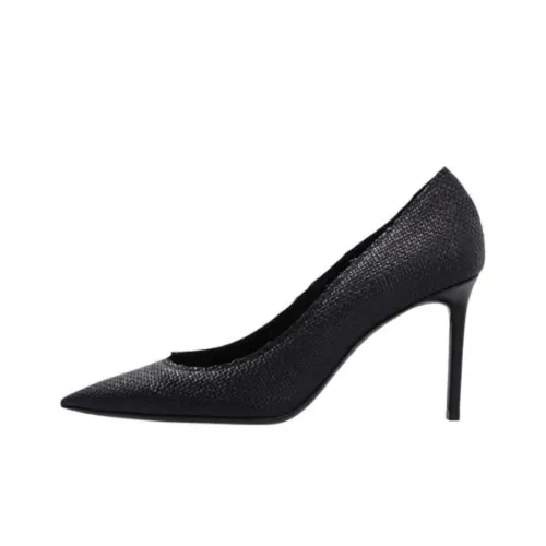SAINT LAURENT Anja Высокие каблуки Черные Женские