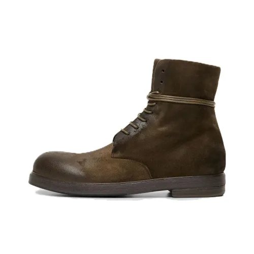 Marsèll Zucca Zeppa Ботильоны Мужские Темно-Коричневые