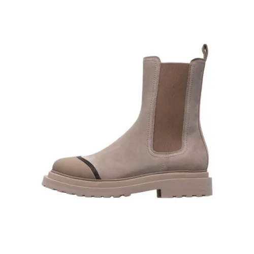 Brunello Cucinelli Челси Серый Женские