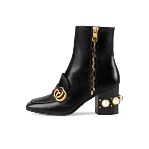 GUCCI Ботильоны Женские Черные