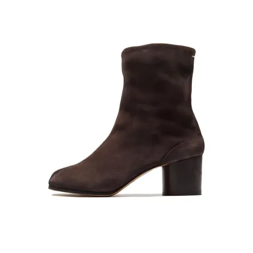 Maison Margiela Tabi Ботильоны Темно-кофейный Женские