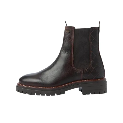 BARBOUR Evie Короткий Челси Женские Коричневый