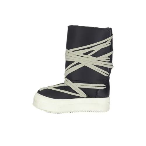 RICK OWENS совместный бренд Сноубутсы Черные Мужские
