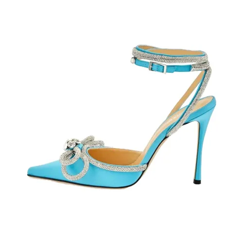 MACH MACH Узкий каблук Высокие каблуки Женские Синий