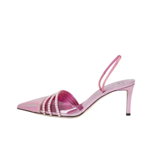GIUSEPPE ZANOTTI Высокие каблуки Розовый Женские