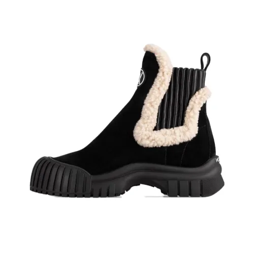 LOUIS VUITTON Рубин Ботильоны Женские Черный