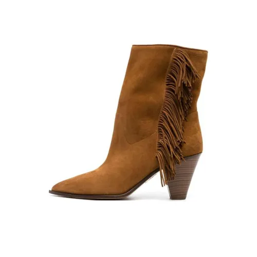 AQUAZZURA Ботильоны Женские Коричневый