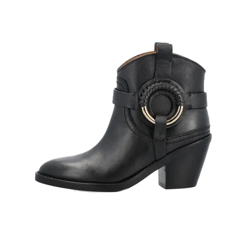 See By Chloe Женские ботильоны черные