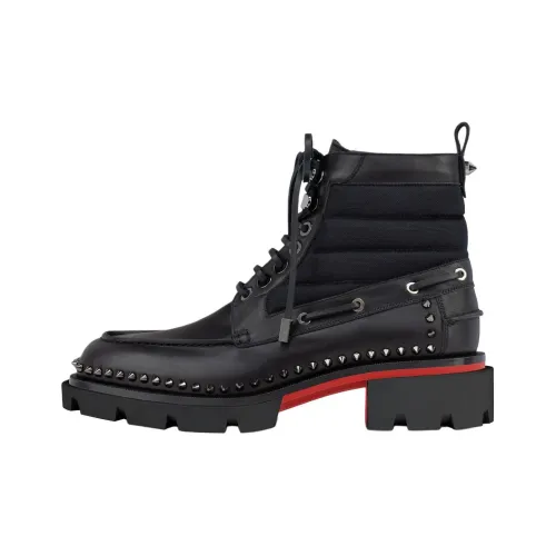 Christian Louboutin Мужские ботинки Martin Black