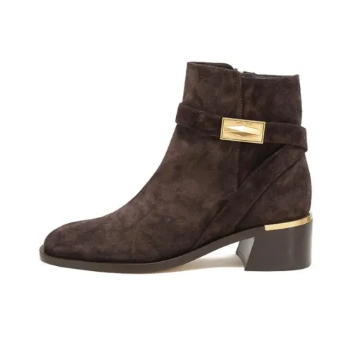 Jimmy Choo Ботильоны 4,5 см Женские Темно-Кофейный