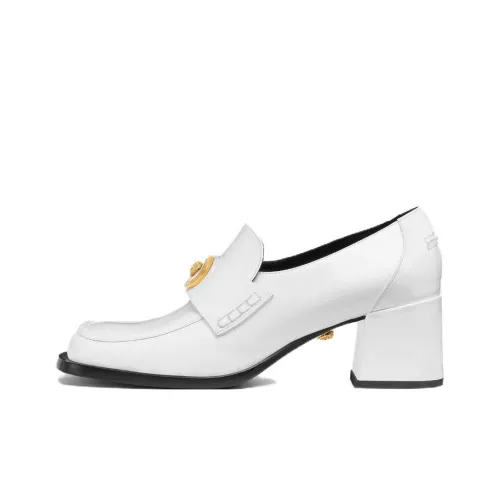 VERSACE Высокие каблуки Белый Женские
