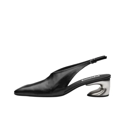 JIL SANDER Высокие каблуки Черные Женские