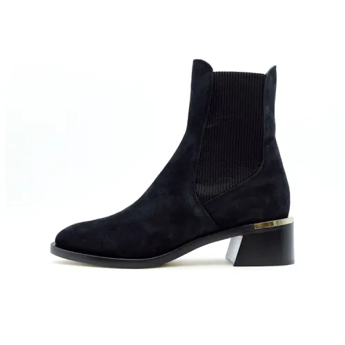 Jimmy Choo Zhou Yangjie Rourke 45 Короткий Челси Женские Черный