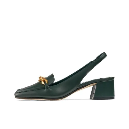 Jimmy Choo Высокие каблуки Зеленые Женские