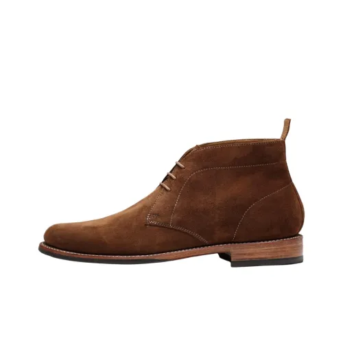 GRENSON Ботильоны Коричневый Мужской