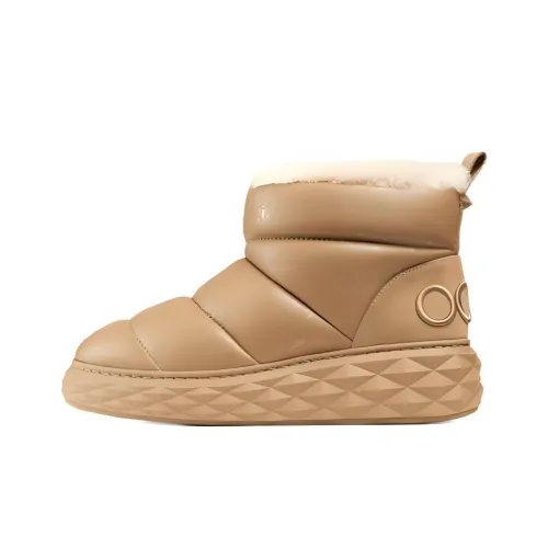 Jimmy Choo Xan Короткий Сноубутсы Женские Коричневый