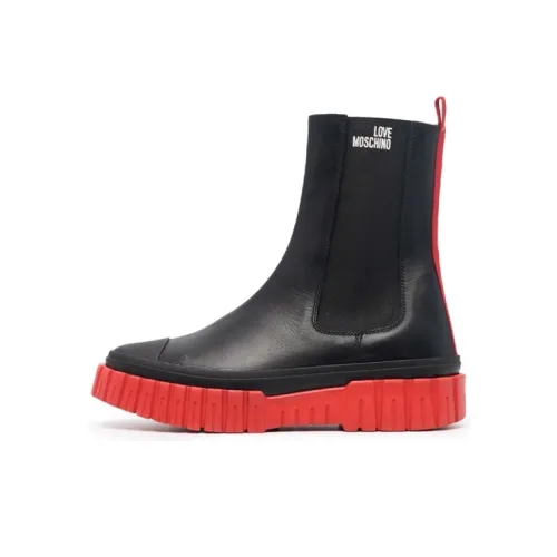 LOVE MOSCHINO Челси Женские Черный