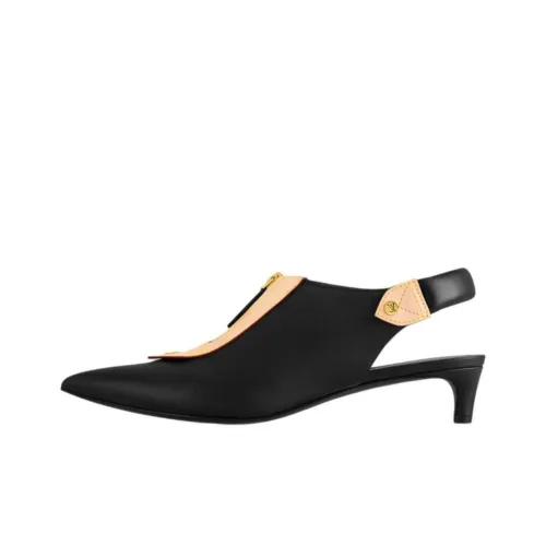 LOUIS VUITTON Allure Узкий каблук Высокие каблуки 3,5 см Женские Черный