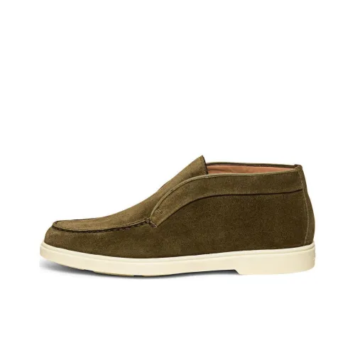 Santoni Ботильоны Зеленые Женские