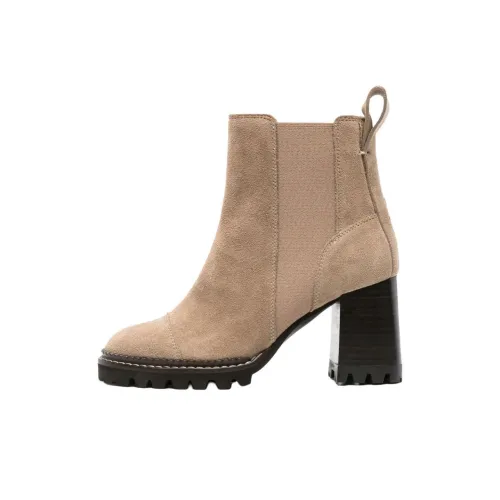 See By Chloe Mallory Короткий Челси Женские Коричневый