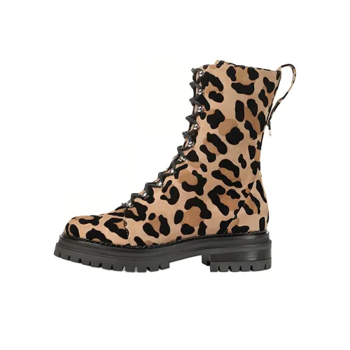 SERGIO ROSSI Sr Joan Ботильоны Женские Леопардовый принт