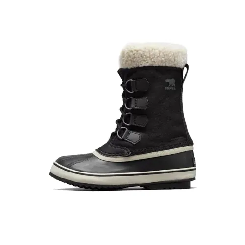 SOREL Короткие Снежные Ботинки Женские Черные