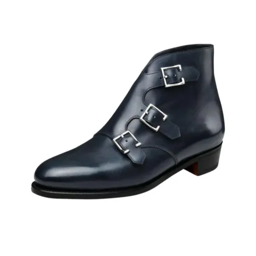 JOHN LOBB Ботильоны 2,5 см Женские Темно-синий