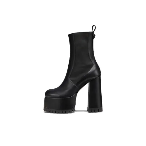 VERSACE Ботильоны Женские Черные