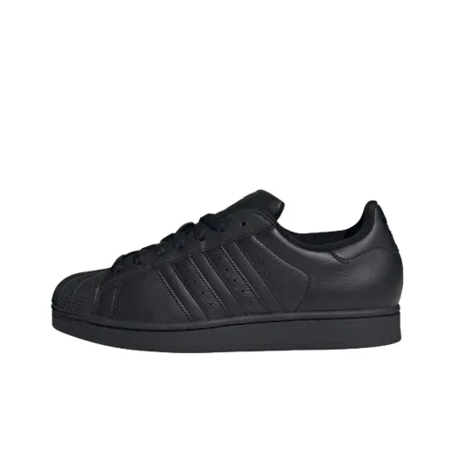Adidas Originals SUPERSTAR Low Топ Скейтборд Кроссовки Унисекс Черный