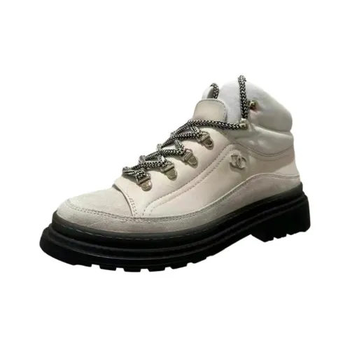 CHANEL Мартин Boot Женские Белые