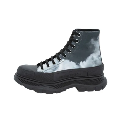 Alexander McQueen Tread Slick Ботильоны Мужской Синий